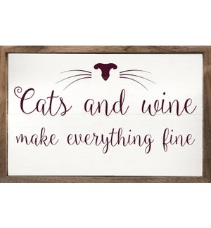 Cats And Wine White